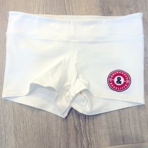 FLEO x DNDL white shorts